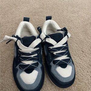UGG Kids Sneakers in Dark Blue and White
